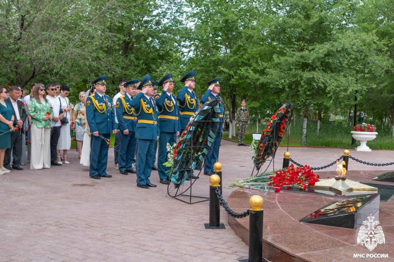 В городе Байконур состоялись торжественные мероприятия, посвящённые 81-летию Великой Победы