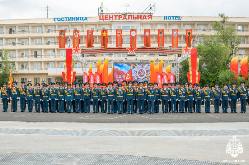 В городе Байконур состоялись торжественные мероприятия, посвящённые 81-летию Великой Победы