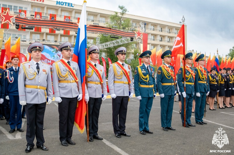 В городе Байконур состоялись торжественные мероприятия, посвящённые 81-летию Великой Победы