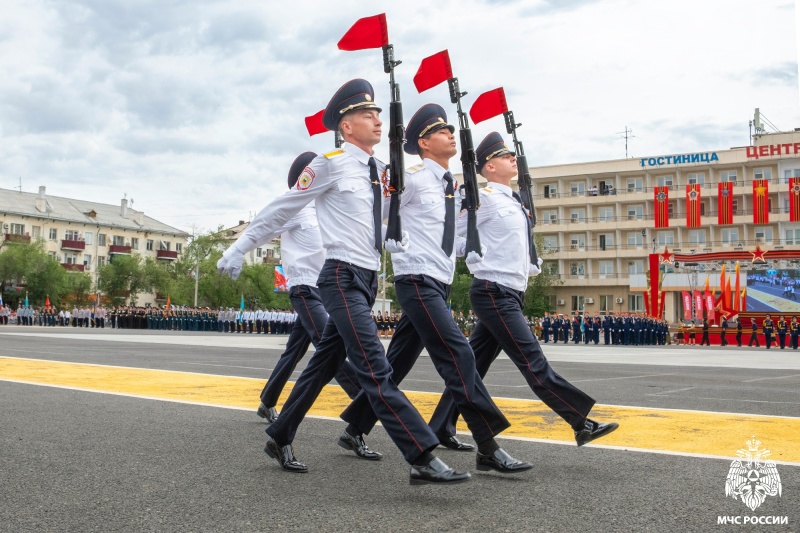 В городе Байконур состоялись торжественные мероприятия, посвящённые 81-летию Великой Победы