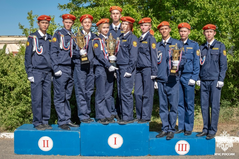Военно-спортивный лагерь для учащихся специализированного 10 "К" класса "Пожарный кадет" школы № 4 имени В.П. Глушко.