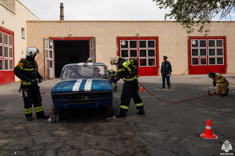 Соревнования по проведению аварийно-спасательных работ при ликвидации последствий чрезвычайных ситуаций на автомобильном транспорте