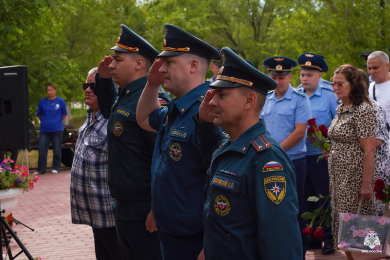 1 июля в Байконуре почтили память ветеранов боевых действий