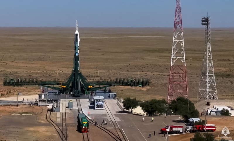 МЧС России обеспечило пожарную безопасность при запуске «Союз МС-29»