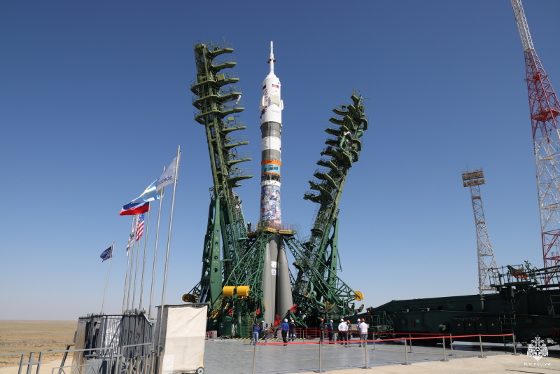 МЧС России обеспечило пожарную безопасность при запуске «Союз МС-29»