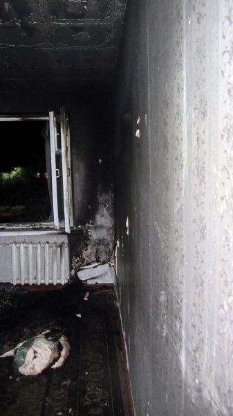 21 сентября в жилом многоквартирном доме по проспекту Абая произошел пожар
