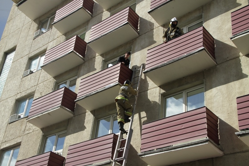 О пожарных учениях в гостинице "Центральная"