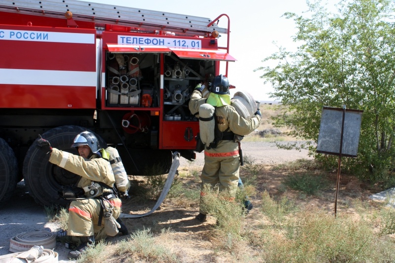 Проведены пожарно-тактические учения