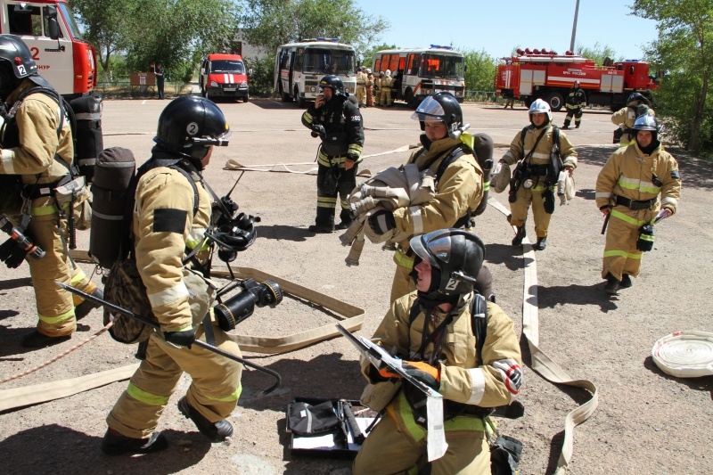 О проведении контрольно-проверочных пожарно-тактических учений на пл.95 (МИК 92А50)