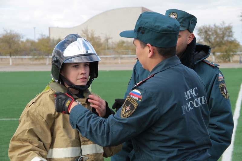 У огнеборцев растёт достойная смена